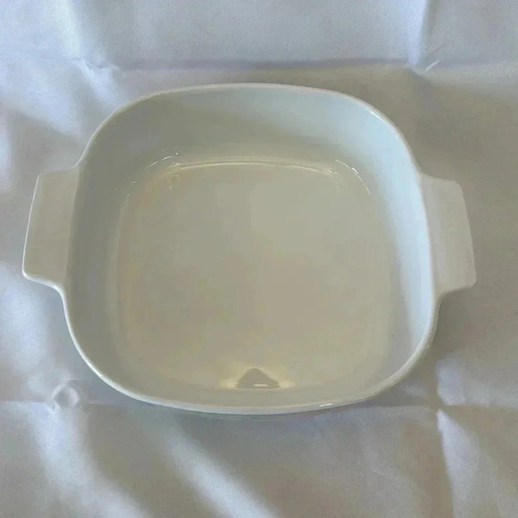 Vintage CorningWare "Peony Floral" A-1-B 2 Liter Casserole Dish w/ Pyrex Lid A9C - Picture 6 of 12